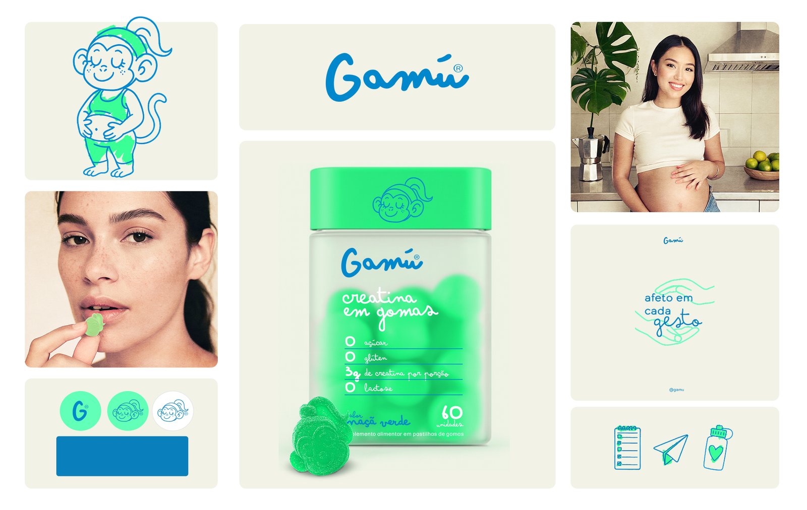 Case Gamu - Branding e Design System por Kayan Ruiz