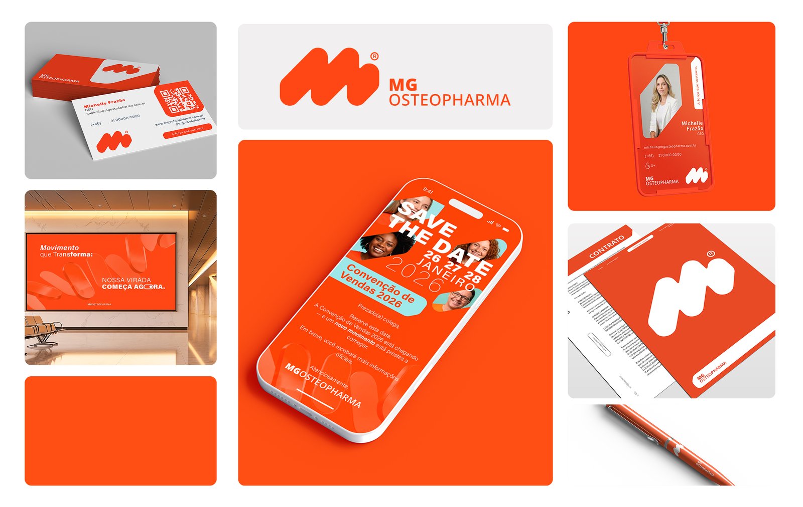 Case MG Osteopharma - Branding e Identidade Visual Farmacêutica